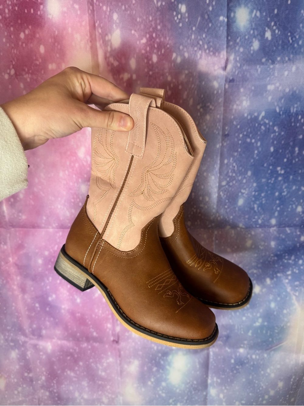 vodvob cowboy boots size girls
